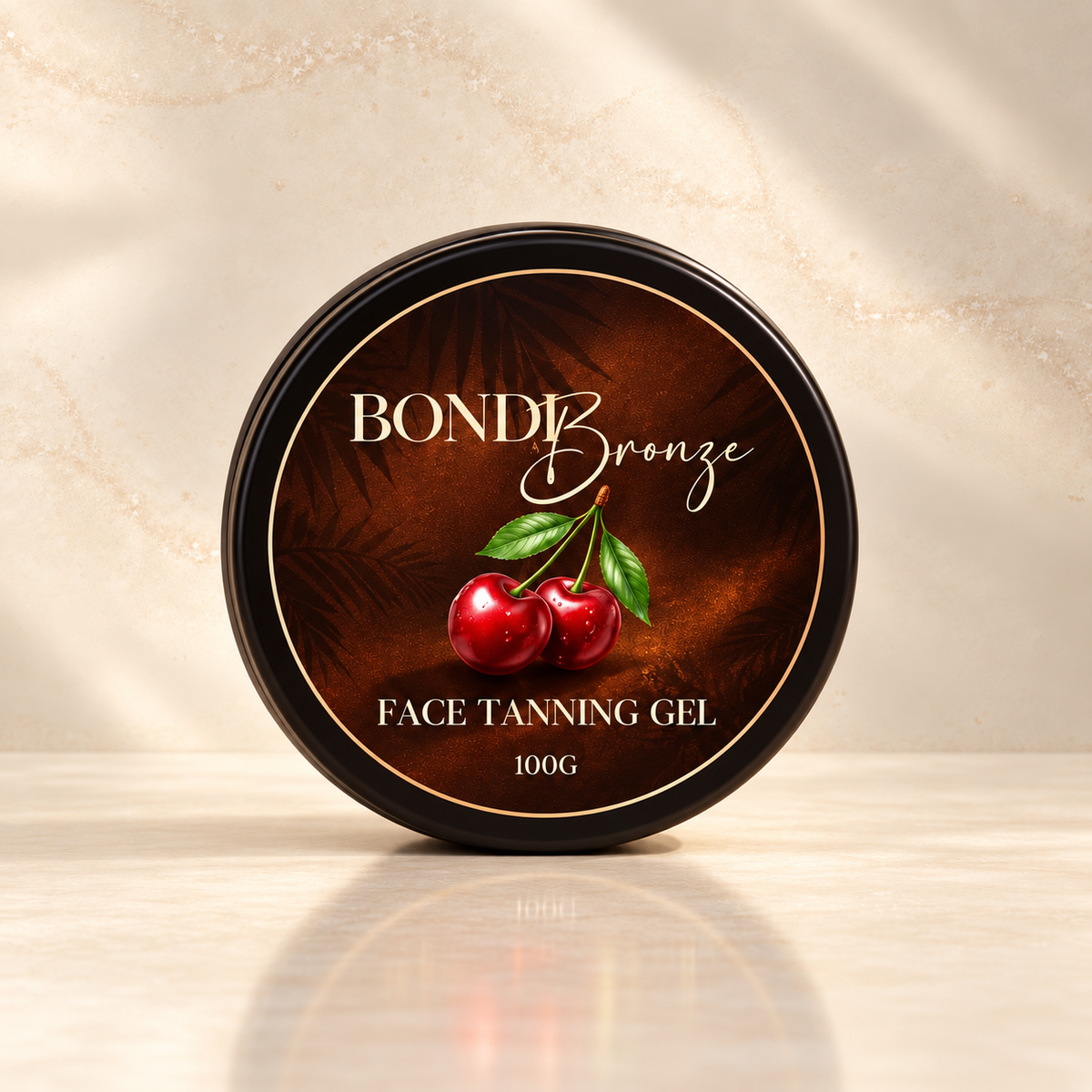 Cherry Face Tanning Gel | Facial Tan Accelerator for Sunbeds & Natural Sun | 100ml