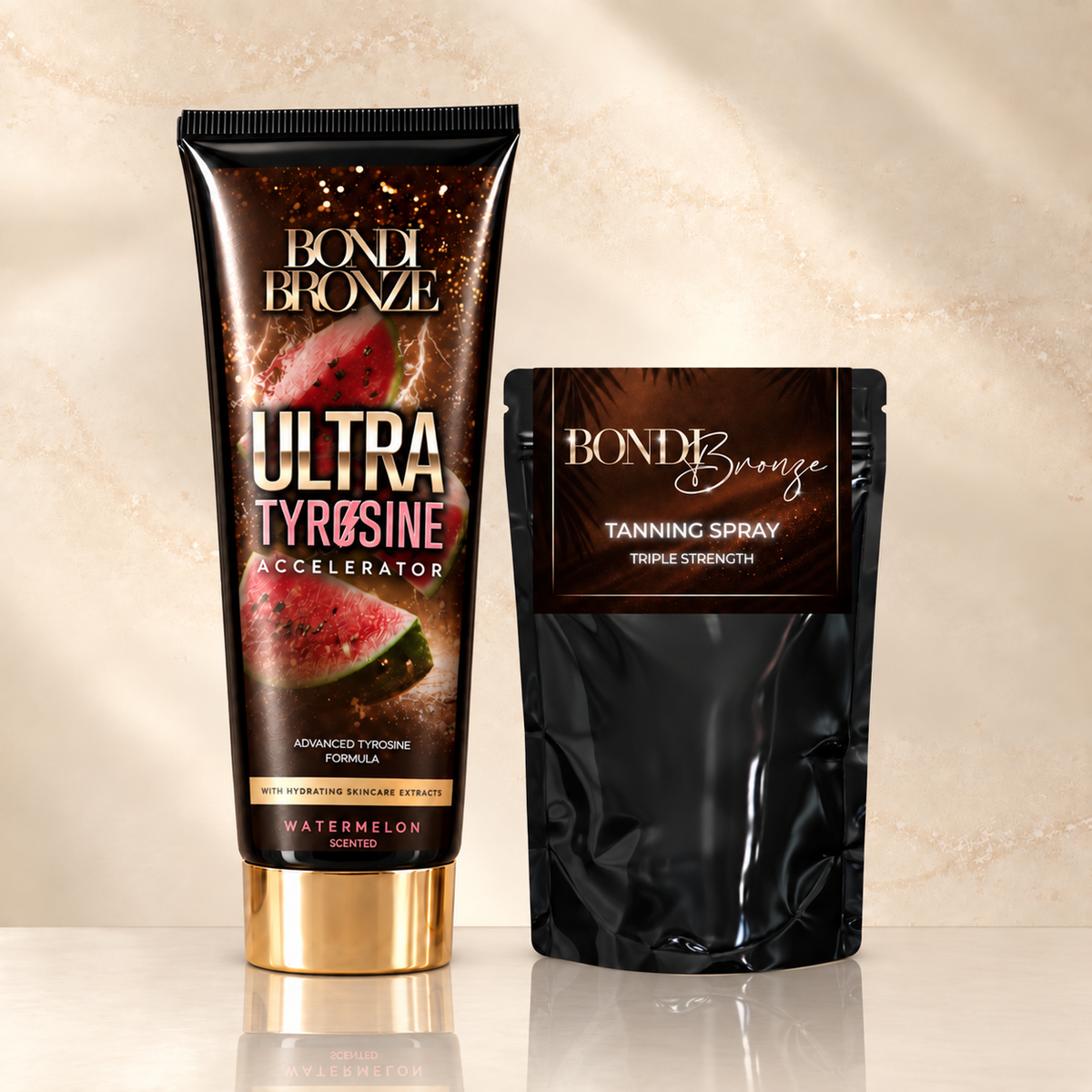 Tanning Spray & Accelerator Cream