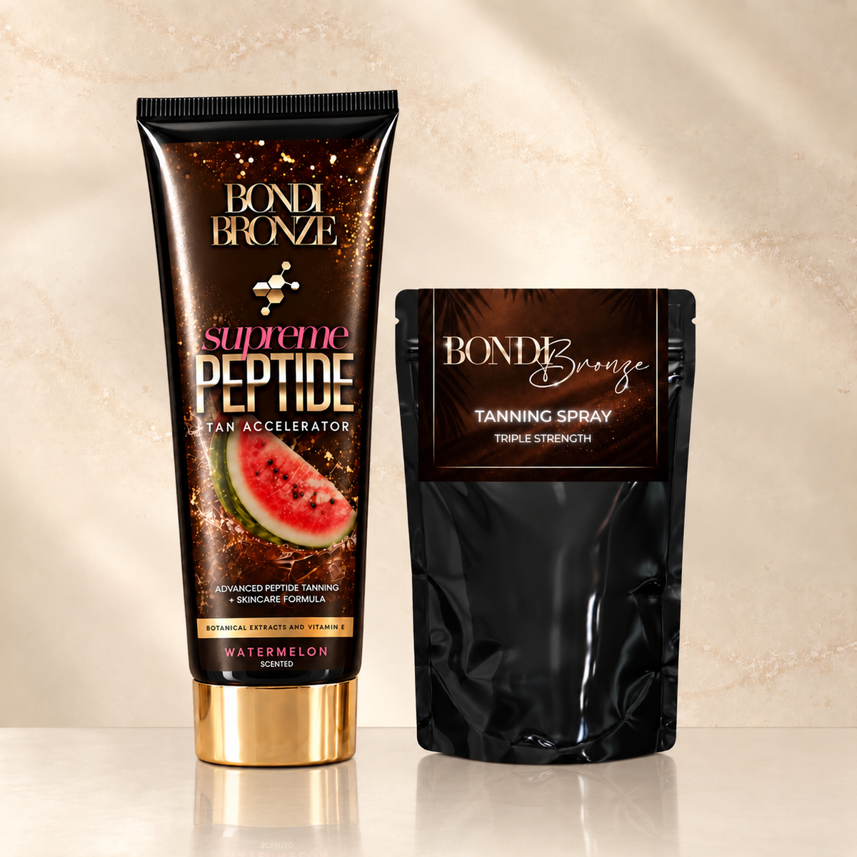 Tanning Spray & Accelerator Cream